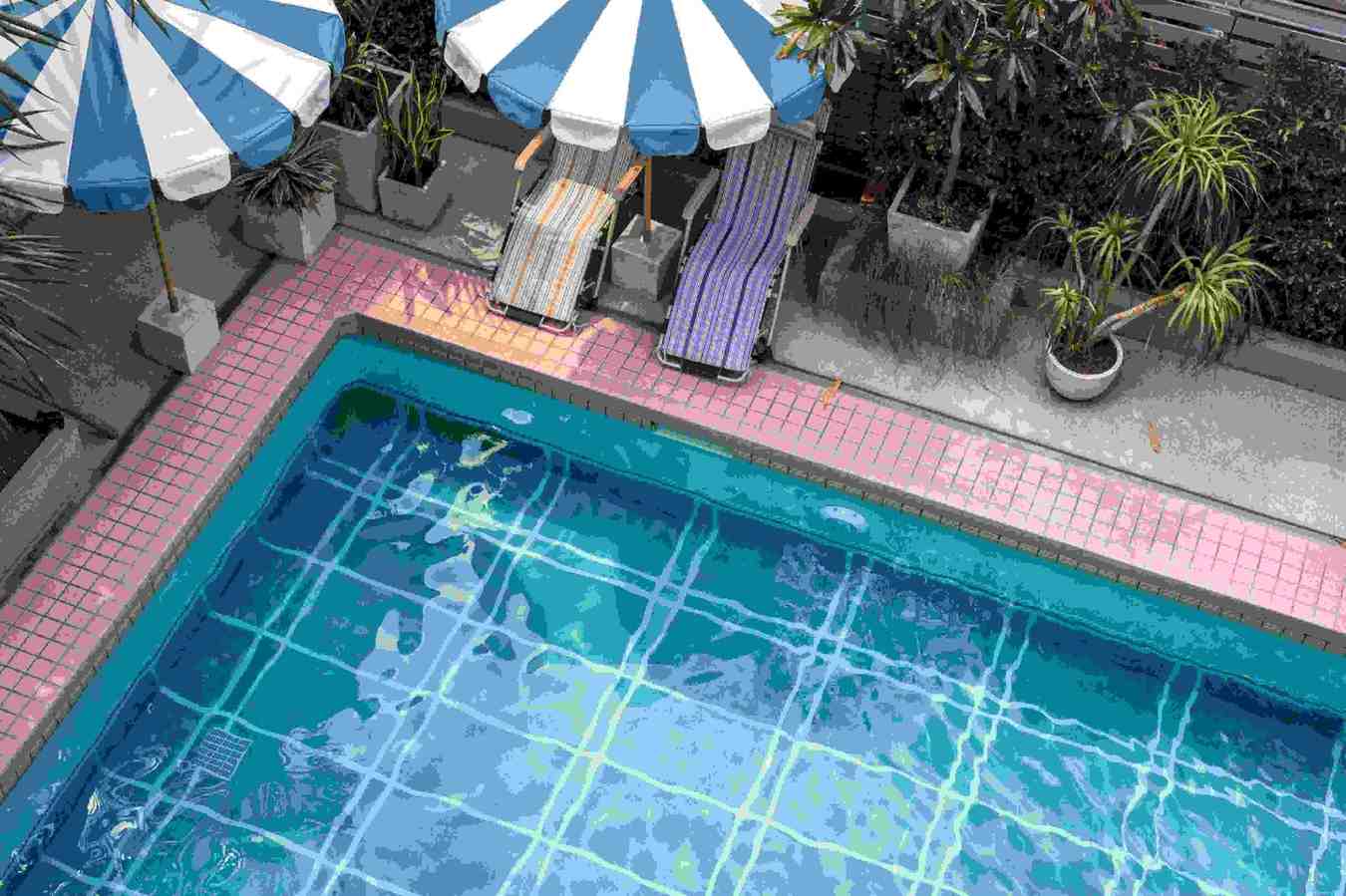 Textured outdoor tiles with P4 or P5 slip resistance rating suitable for wet areas around pools in Melbourne