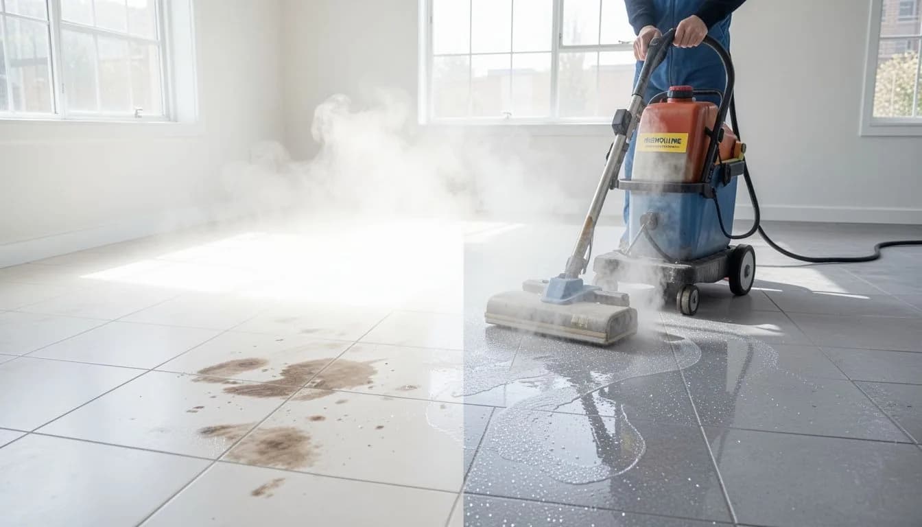 Tile cleaning service Melbourne using steam cleaning