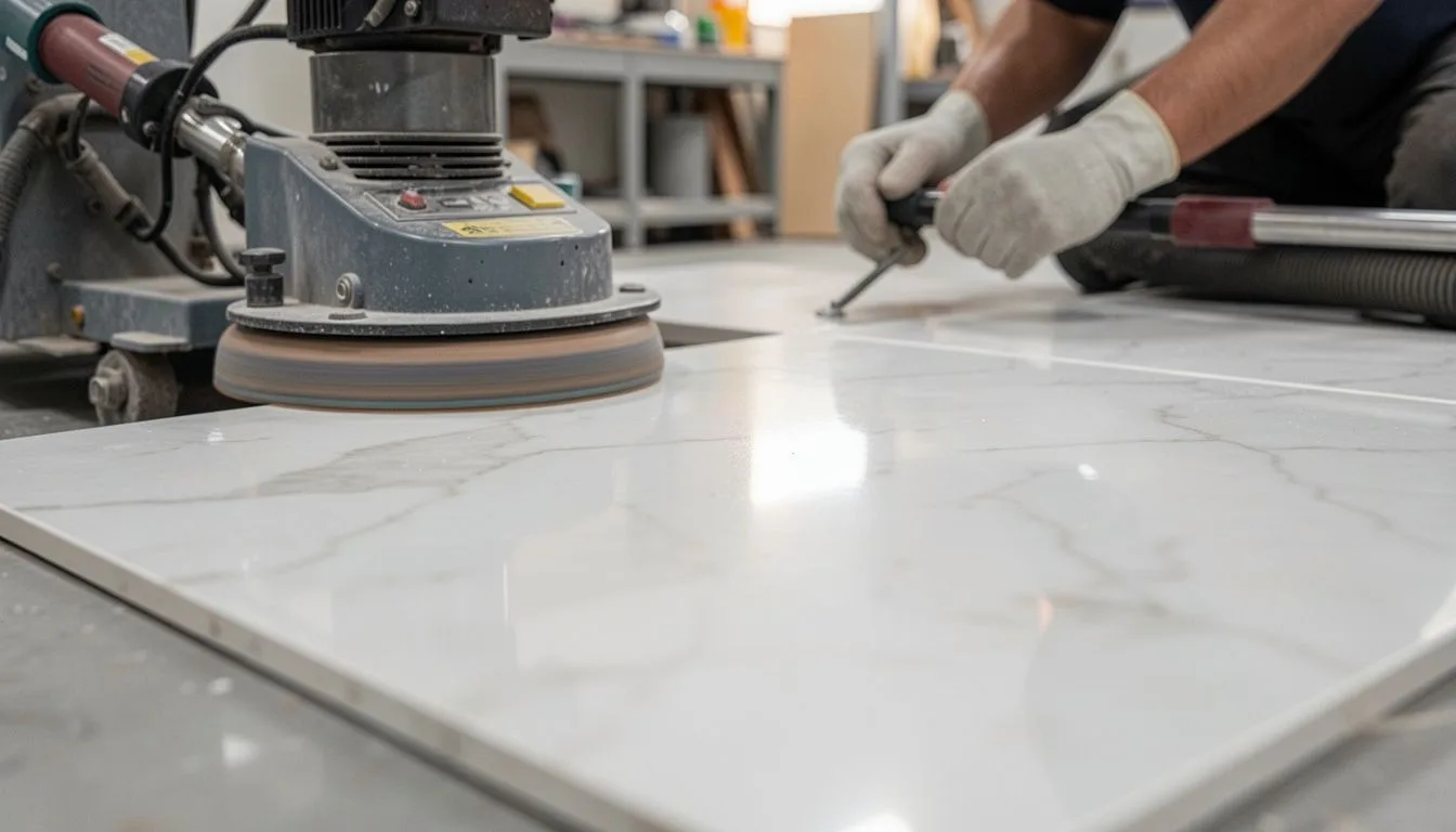 Marble tile polishing service Melbourne