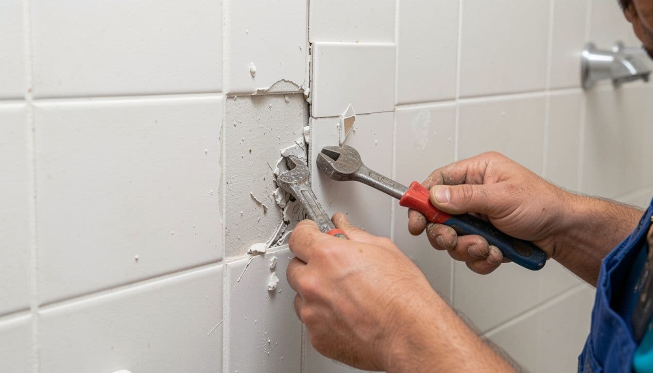 Broken tile repair service Melbourne