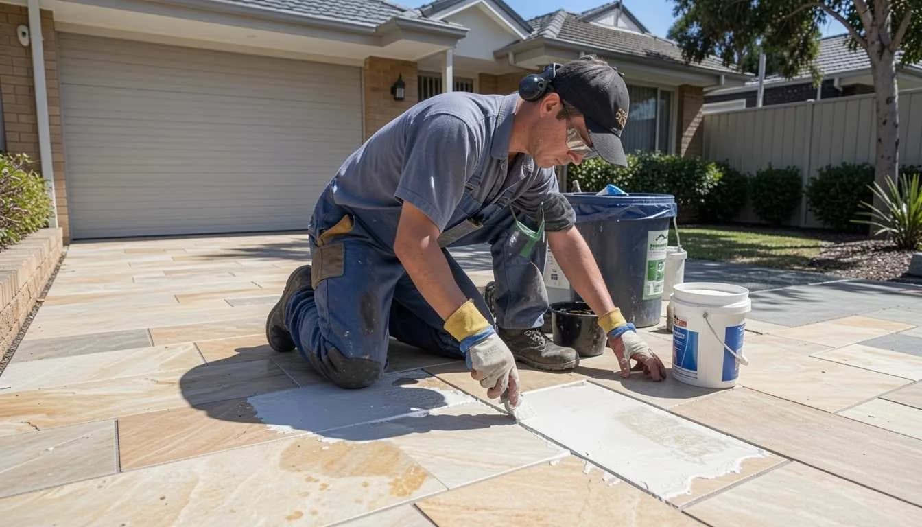 Natural stone tile sealing Melbourne